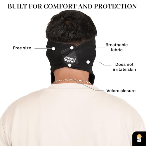 Image of R2 Cotton Visor Face Mask | Unisex Balaclava | Full Face Ninja Mask | Unisex Bike Riding & Cycling, Anti Pollution Dust & Sun Protection Full Face Cover Reusable Visor Mask