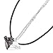 Holibanna Deux Âmes Un Coeur Pendentif Collier pour Couple Coeur Collier pour Couple Noir Blanc Assortie Pendentif Amitié Amitié Magnétique Bijoux de Bijoux Magnétiques Couples