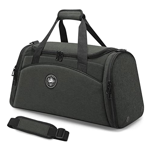 FitBeast 35/47L Sporttasche mit Schuhsch & Nassfach - Männer & Frauen Fitnesstasche - Trainingstasche mit 9 Fächern & Schultergurt für Sport Fitness Gym, Duffel Bag Gym Bag