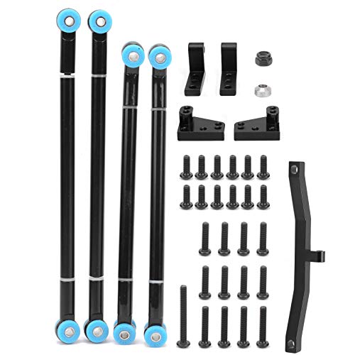 Base de tige d'essieu arrière TF2 CNC 1/10 kit siège pour RC Rock Crawler robuste