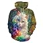 Rainbow Cat Christmas Snowflake
