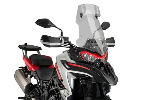 Bulle touring Puig 21800H visière haute protection contre les chocs et réduction des turbulences