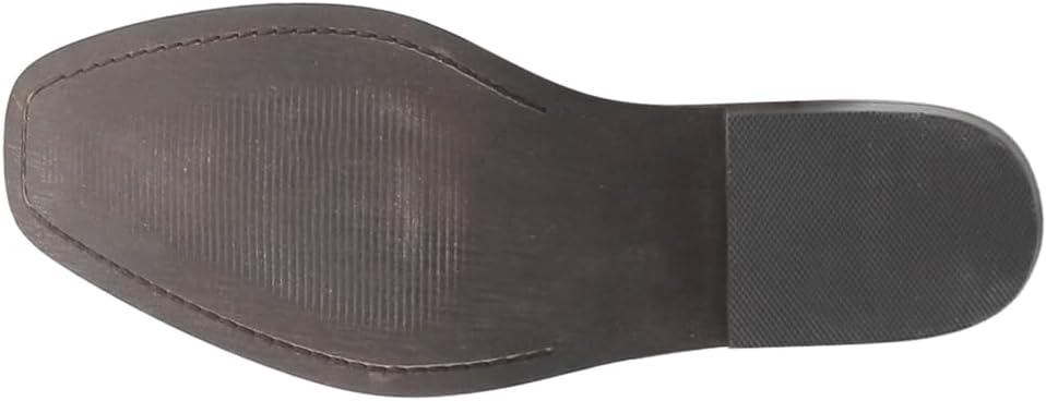 Dingo Mens Hombre Square Toe Pull On Casual Boots Mid Calf - Grey