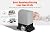 Blütezeit 2700lb Rack Drive Sliding Gate Opener, 550W Automatic Slide Gate Motor with IR Sensor & Remote Complete Kit, 3/4HP Electric Rolling Driveway Gate Operator for Gates up to 40ft
