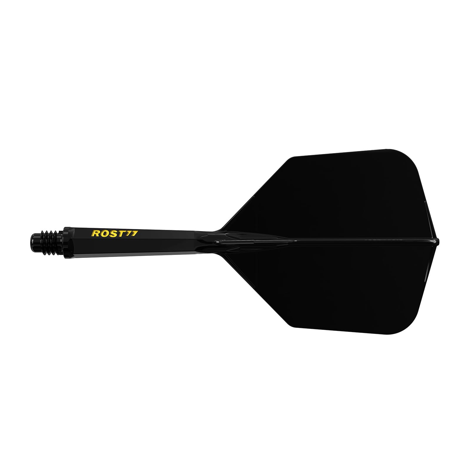CUESOUL ROST 77 Integrated Dart Shaft and Flight,Big Wing Shape,Set of 3(solid color series)