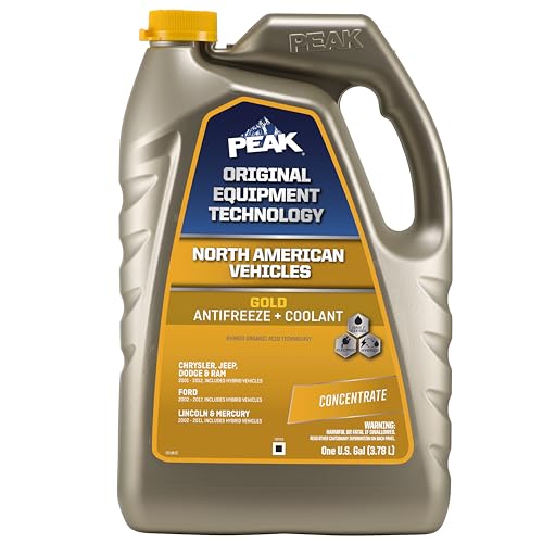 PEAK OET Extended Life Gold Concentrate Antifreeze/Coolant f...