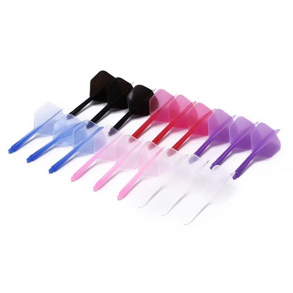 Lot De 3 Ailettes De Fléchettes Moulées – Haute Précision, Polypropylène, Pour Entraînement Et Jeux De Pub