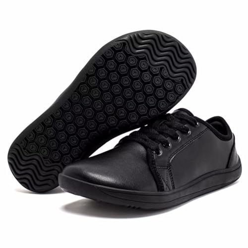 Baskets larges et minimalistes pour femme en noir taille 47 EU