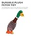 Charming Pet Headbangerz Duck Plush Squeaky Light-Up Dog Toy