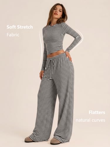 Image of Trendy Queen Women's 2 Piece 2026 Fall Fashion Lounge Set with Pockets