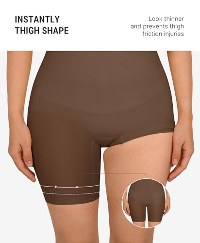 Image of FeelinGirl Shapewear Tummy Control Seamless Bodysuit Hip Enhancer Body Shaper for Women