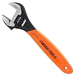 Finder Professional Small Adjustable Wrench Black Oxide Premium Vanadium Steel Metric And SAE Double