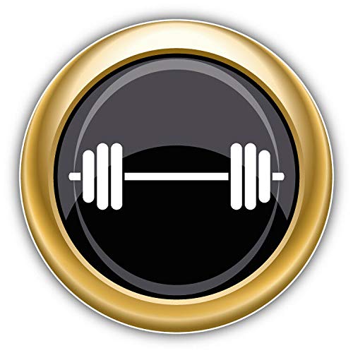 Weightlifting Glossy Label Round Metal 0.75" Lapel Pin Hat Shirt Pin Tie Tack Pinback2