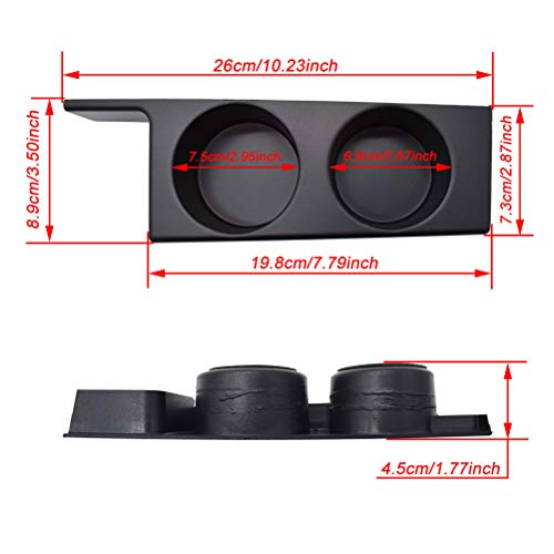 Portavasos delantero para BMW E39 Serie 5 1997-2003 miniatura 2