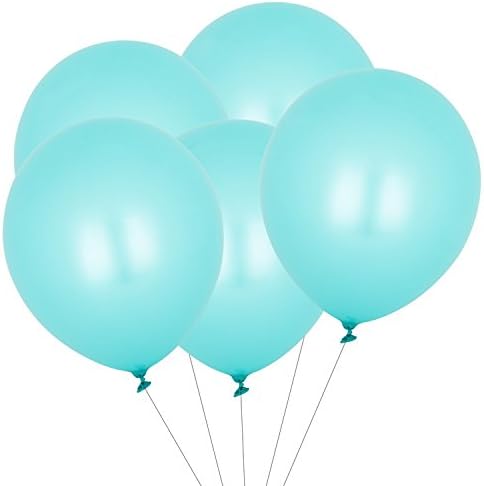 Eshanmu Blue Latex peal Balloon wedding Decoration 12inch (100pcs)