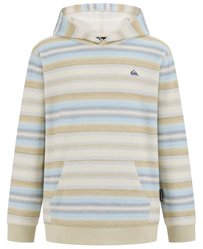 Image of Quiksilver Boys' Pullover Hoodie Sweatshirt, Soft & Comfortable Fleece, Front Pocket