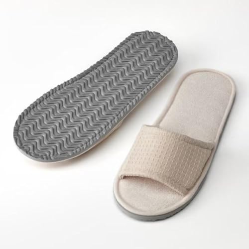 Image of Ikea SKOVELSJON Slippers, Beige, S /M
