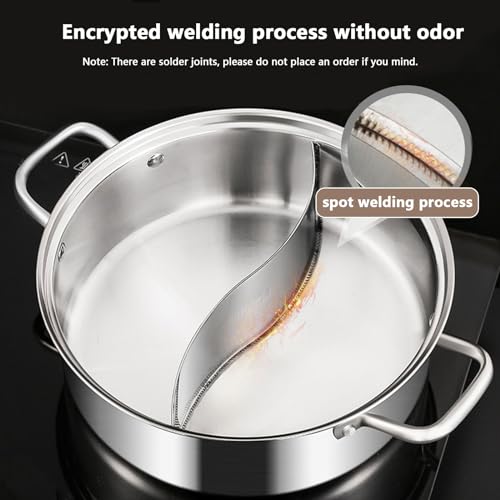 Olla Hot Pot Shabu Shabu Acero Inoxidable 30cm miniatura 5