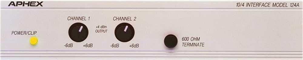 Aphex Model 124A Amplifier Accessory
