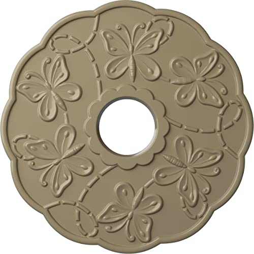 Image of Ekena Millwork Terrones Butterfly Ceiling Medallion