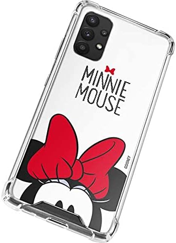 Skinit Clear Phone Case Compatible with Galaxy A32 5G - Officially Licensed Disney Minnie Mouse Design
