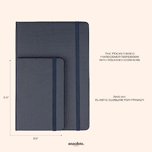 Cuaderno pequeño para ideas creativas y listas diarias ANECDOTE pack de 2 2