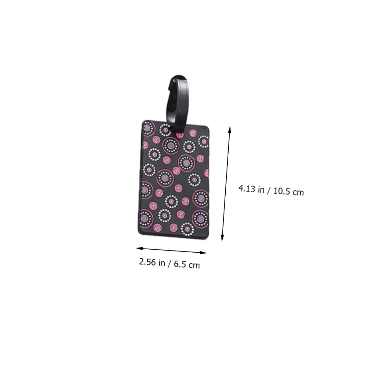 12 Pezzi Etichette per Valigie in Gomma Morbida, Luggage Tag | Briefcase e Suitcase, Airport Baggage Claim e Travel, Labeling Info Personale, Wear-resistant Stile Casuale