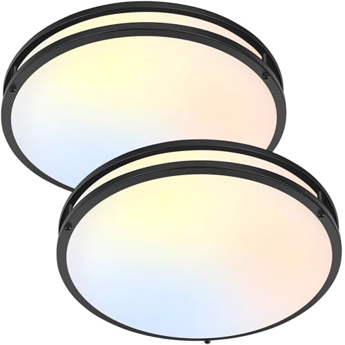 Brightever LED Flush Mount Ceiling Light 50W 16-Inch 5CCT Dimmable