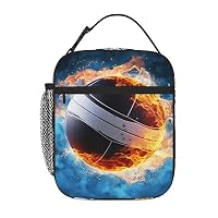 Nograx Borsa termica per il pranzo con stampa astronauta spaziale, per donne e uomini, riutilizzabile, portatile, per viaggi, lavoro, picnic