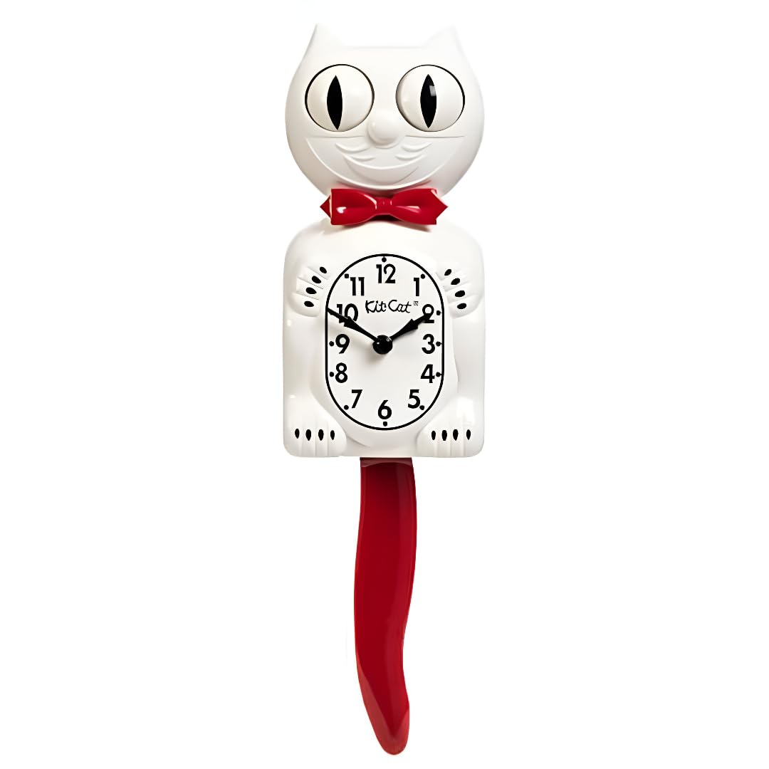 Kit Cat Klock Gentlemen Seasonal Edition (Candy Cane Red)