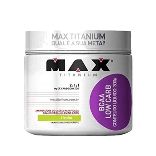 Bcaa Low Carb (300G) - Sabor Limão, Max Titanium
