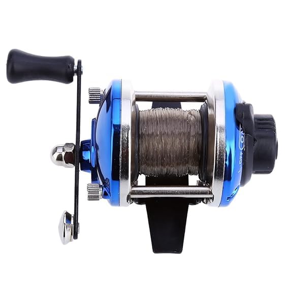 Generic Mini Right Hand Drum Fishing Wire Winder with 0.2mm Line 50m-image-18