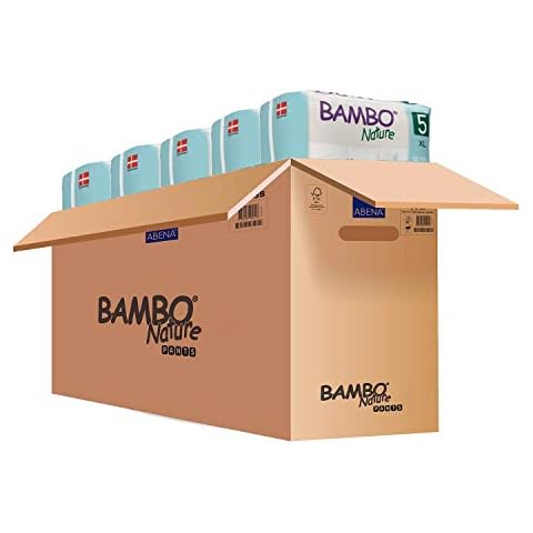 Bambo Nature Premium Training Pants, Pull Ups, Eco-Friendly Potty Training Pants, Training Nappy Pants, Secure & Comfortable, Discreet Pants For Active Day & Comfy Night's Sleep - Size 5 / XL, 5x 19PK Cover