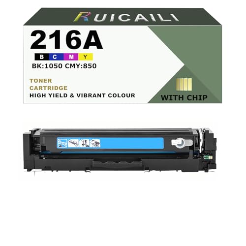 Fini les lignes blanches sur M183fw avec le toner cyan compatible 216A W2411A haute netteté
