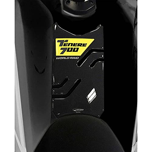 Autocollant 3D pour Yamaha Tenere 700 protection de reservoir jaune
