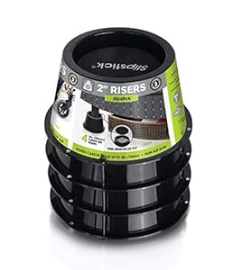 Slipstick CB674 Möbelerhöhung 5,1 cm, 4 Stück