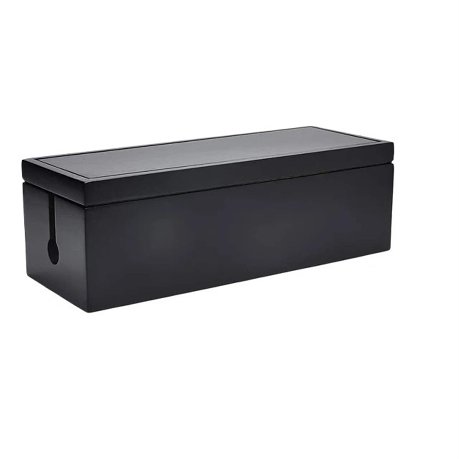 Kabelmanagement Box Kabelmanagement-Aufbewahrungsbox, Kabel-Organizer, Kabel-Versteck, Ladegerät-Aufbewahrungsabdeckung, Power Stripe, Überspannungsschutz, Home-Office-Dekor(Black)