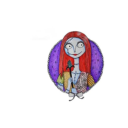 MDGCYDR Pegatinas Personalizadas Coche 13 Cm X 8,6 Cm Pesadilla Antes De Navidad Pegatina para Coche Motocicleta Parachoques Aplique Ajuste Maleta Vinilo Envoltura De Coche