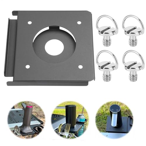 Support de vaisselle de pique-nique pour table de camping encombrée