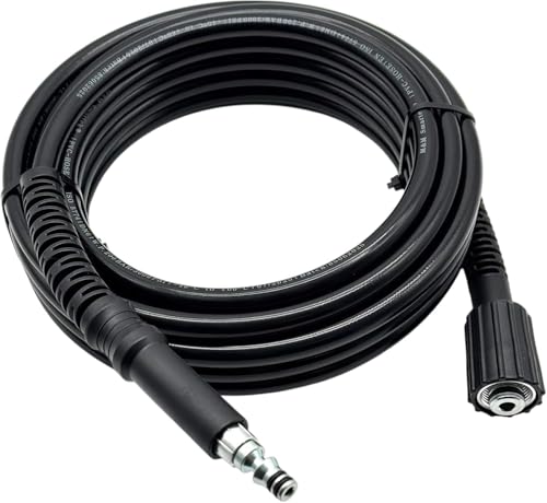 Manguera de alta presión para alargador Parkside M22 x 1,5 mm con boquilla de 15 mm (10 metros)