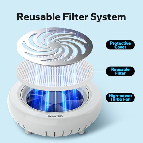 Recolector de polvo de uñas con succión ajustable miniatura 4