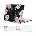MOSISO MacBook Pro 15 Case 2018 2017 2016 Release A1990/A1707 Touch Bar, Plastic Pattern Hard Shell & Keyboard Cover & Screen Protector Compatible Newest Mac Pro 15 Inch, Peony Blossom