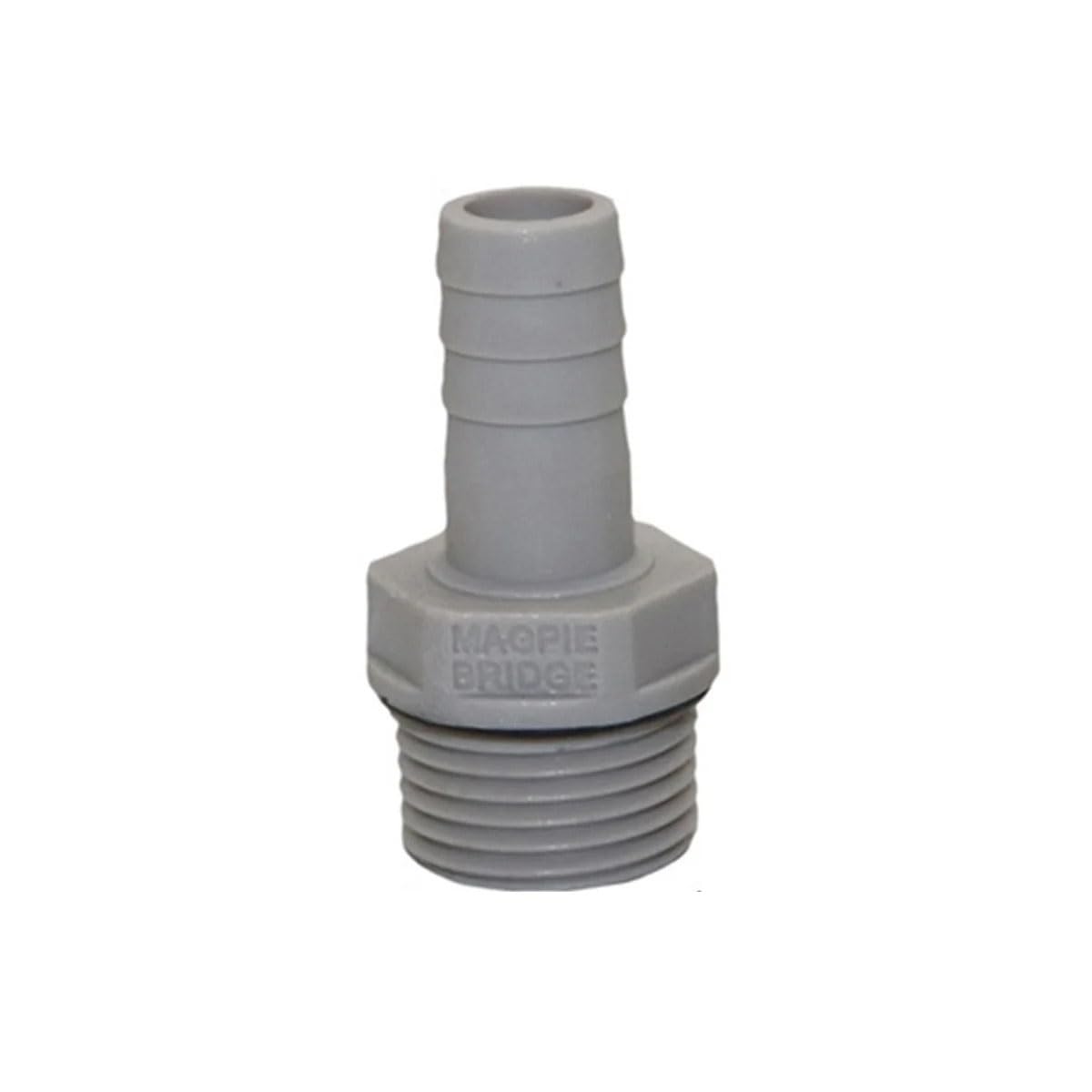 0.3 cm 0.6 cm 1 cm 1.3 cm gwint męski do 6/8/10/12 mm wąż kolczasty proste złącze plastikowe złącze pompy powietrza do akwarium adapter rury wodnej (złącze gwintowe 1I2, 8 mm, 1 szt.)