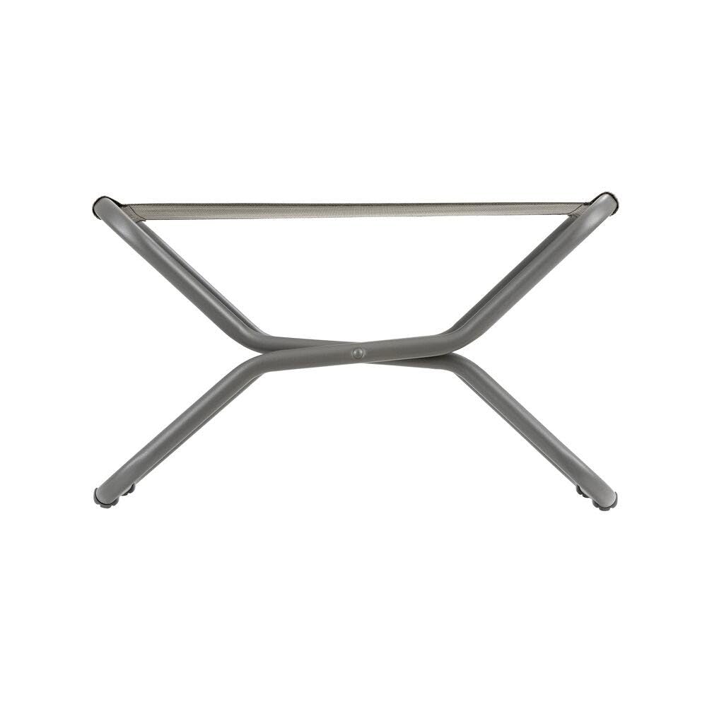 Lafuma MOBILIER - Repose-Jambes/Tabouret Pliant Next - Toile Batyline Résistante Anti-UV - pour Chaise Longue Terrasse, Jardin et Piscine - Tout Confort, Fabriqué en France - Marron Graphite | Fabriqué en FRANCE - Garantie 5 ans - Marron - Complément idéa