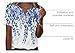 Zeagoo Shirts for Women Short Sleeve Floral Blouses 2025 Fashion Summer Clothes Business Work Dress Shirts