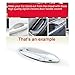 ATpu Exterior Door Handle Cover Trim for R-Enault Clio Iv Mk4 2012~2019 2013 2014 2015,Chrome Door Handle Cover Trim Protection Cover