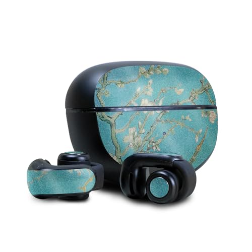 Image of Glossy Glitter Skin Compatible with Bose Ultra Open Earbuds - Almond Blossom - Premium 3M Vinyl Protective Wrap Decal Cover - Easy to Apply | Crafted in The USA by MightySkins