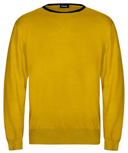 Sweater Homme Invicta Ras-du pull classique col rond manches longues confortable