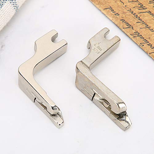 Accesorios para máquina de coser Zerodis pie prensatelas dobladillo miniatura 5