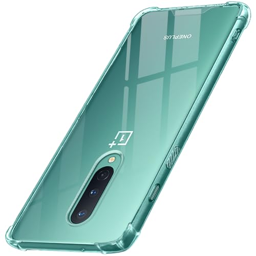TheGiftKart Crystal Clear Back Cover Case for OnePlus 8 | 360 Degree Protection | Shock Proof Design | Transparent Back Cover Case for OnePlus 8 (PC & TPU, Transparent Bumper)